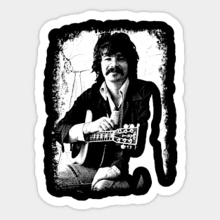 John Prine Vintage Distressed Sticker